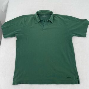 PATAGONIA Men’s Vintage Green Short Sleeved Polo Shirt size: Medium